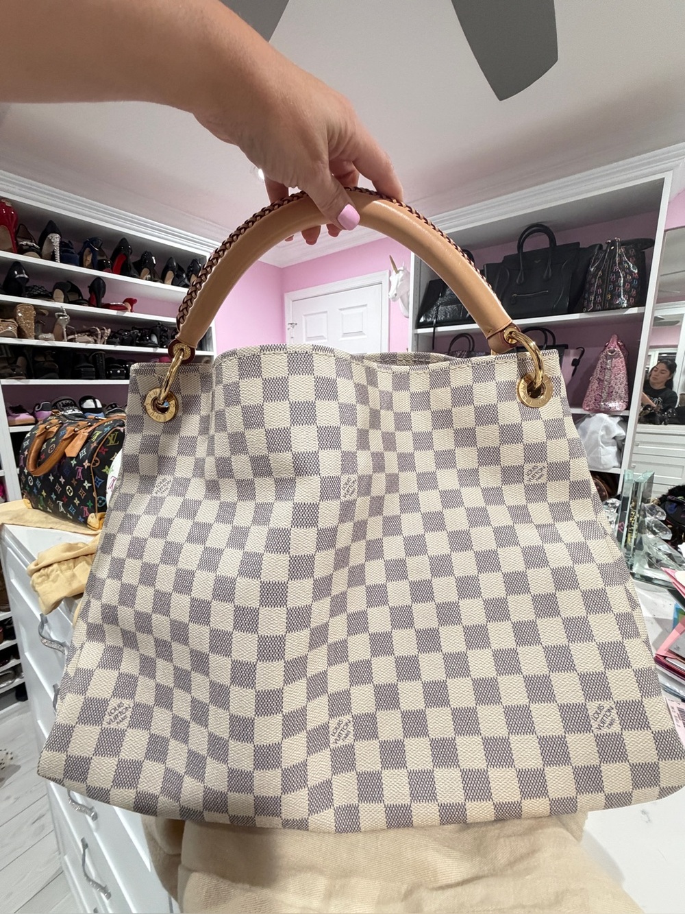 Louis Vuitton Artsy Damier Azure